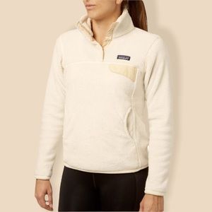 Patagonia Cream Fleece Sweater